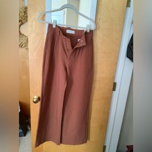 Abercrombie and Fitch Wide leg tailored pants